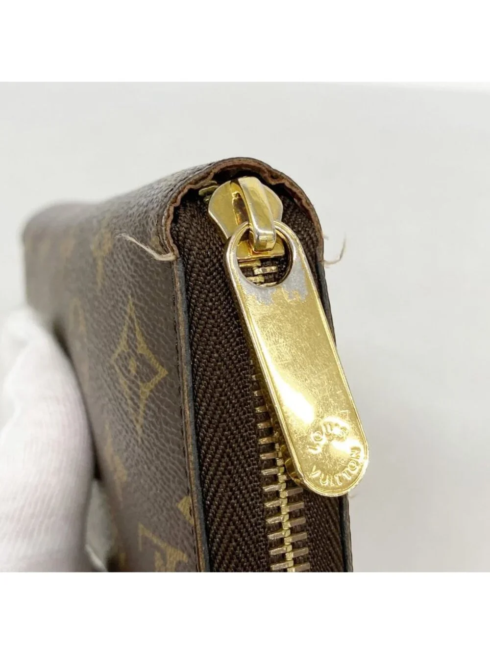 Louis Vuitton Wallet Monogram Zippy Brown